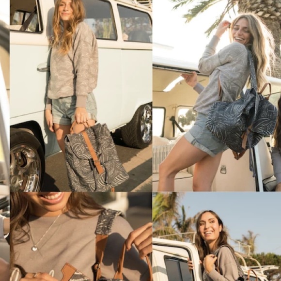 Paradise Palm Backpack & Elastic Wallet🔥HP🔥 - Picture 2 of 13